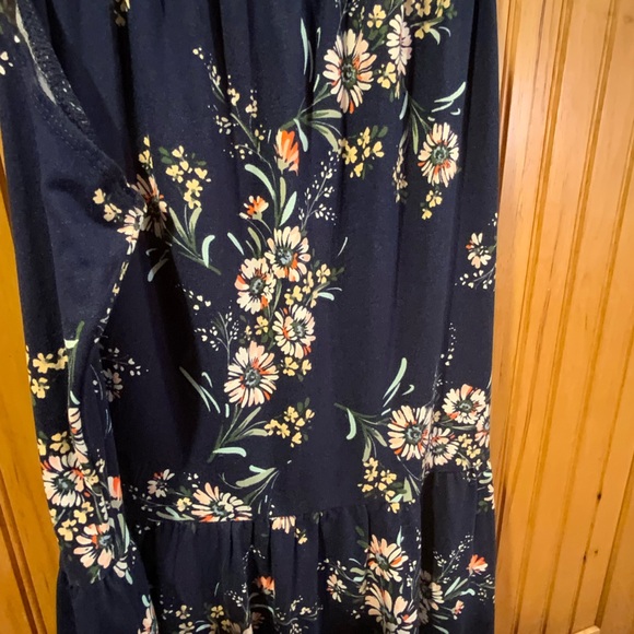 Nine Britton Navy Floral Midi Dress - Picture 2 of 5